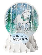 Magical Christmas<br>2018 Pop-Up Snow Globe Card